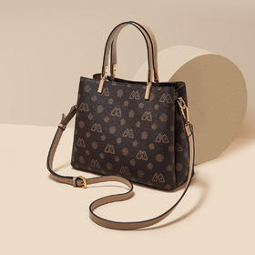 Safiya/索菲娅2022新款印花托特包单肩包包女式斜挎包手提女包SF9151025Y