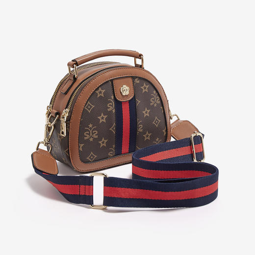 Safiya/索菲娅2022新款印花手机包单肩包包女式斜挎包手提女包SF9158010Y 商品图3