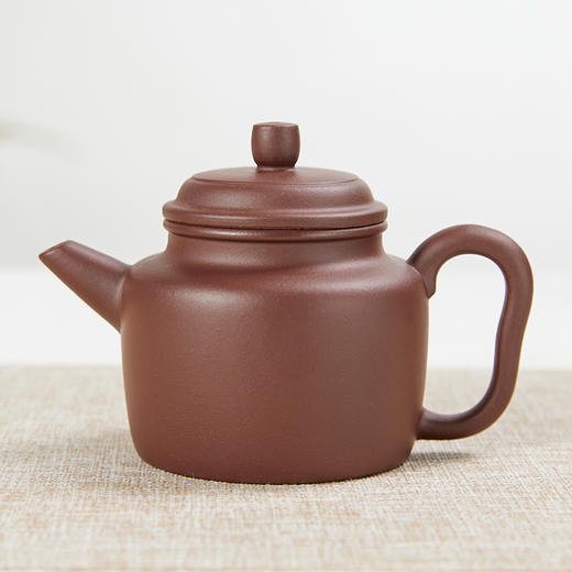 吾皿丨高德钟壶 原矿紫泥 宜兴紫砂壶 约120ml 商品图4