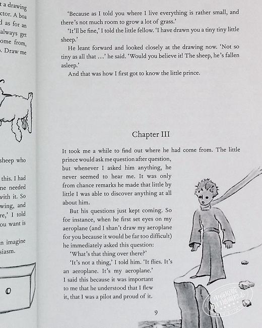 【中商原版】小王子 The Little Prince 英文原版Antoine De Saint Exupery 商品图8