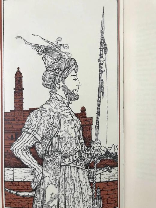 鲁拜集（1994） 维吉尔·伯内特4幅精美插图 精装大32开带书匣 商品图3