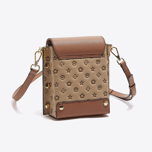 Safiya/索菲娅牛皮2022新款手机包单肩包包女式斜挎包女包SF953020Y 商品图4