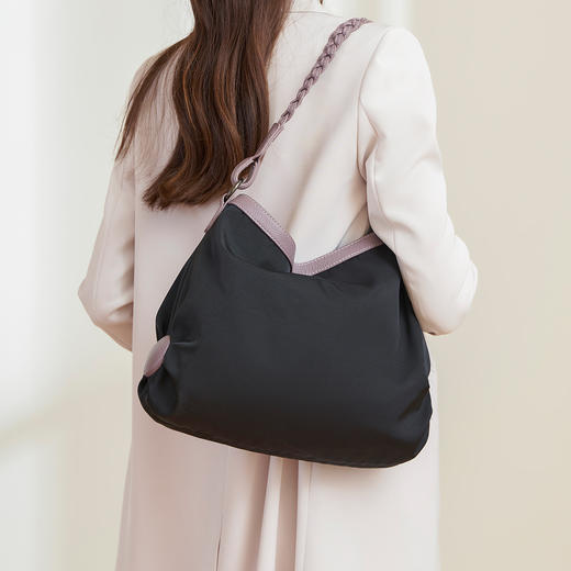 Safiya/索菲娅包包2022新款手提包时尚通勤腋下包女式单肩包女包SF9151004Y 商品图7