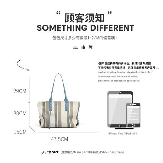 【直播特惠】Safiya/索菲娅包包2022新款手提包大容量托特包腋下包单肩包女包SF9151041Y 商品图3