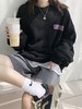 【百搭潮流卫衣女】新款美式时尚复古卫衣女早春秋2022新款薄款宽松圆领原宿bf无帽上衣ins潮 商品缩略图4