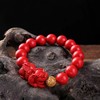 朱砂貔貅手链男士女款手串圆珠红色本命年 商品缩略图3