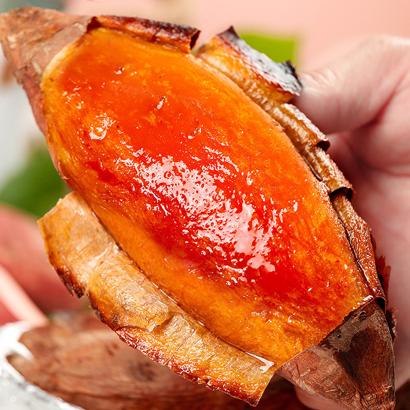 有机田横蜜薯&有机奶玉薯 | 5斤装 蒸烤煮 流心红薯 有机古法种植