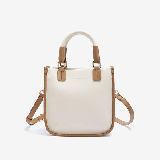 Safiya/索菲娅牛皮包包2022新款托特包手提单肩包女式斜挎包SF900008Y 商品图2