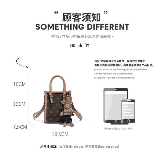 Safiya/索菲娅2022新款包包手提包水桶包单肩包女式斜挎包女包SF9151018Y 商品图5