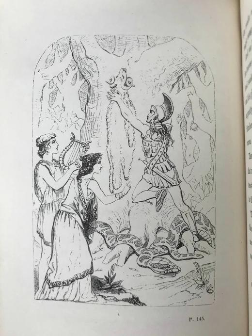 1883年 查尔斯·金斯利《英维故事》 约7幅插图 全真皮精装32开 商品图10
