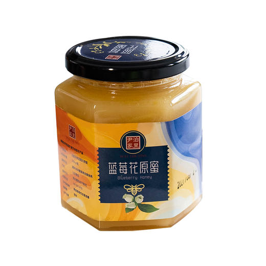 包邮 尹家泊里蓝莓花原蜜蜂蜜500g  酿蜜期长 自然成熟 商品图5