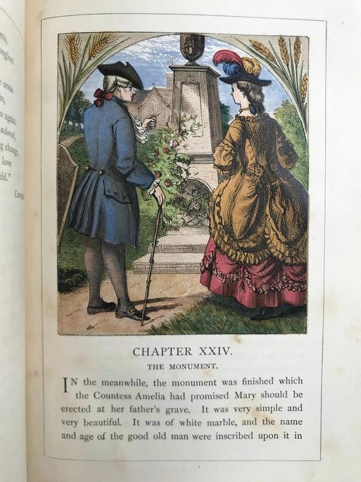 约19世纪后期 花篮：虔诚与真理的胜利 约24幅彩色插图 漆布精装32开 商品图7