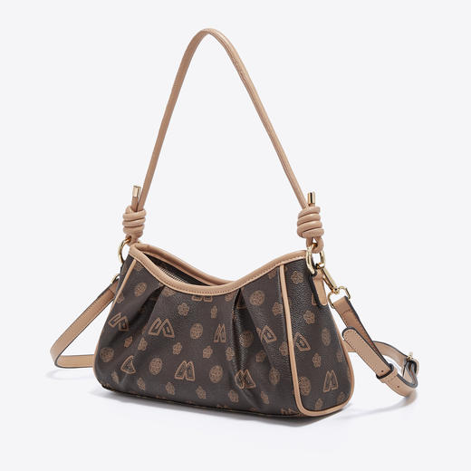 【直播特惠】Safiya/索菲娅包包2022新款印花腋下包单肩包女式斜挎包手提女包SF9158007Y 商品图6