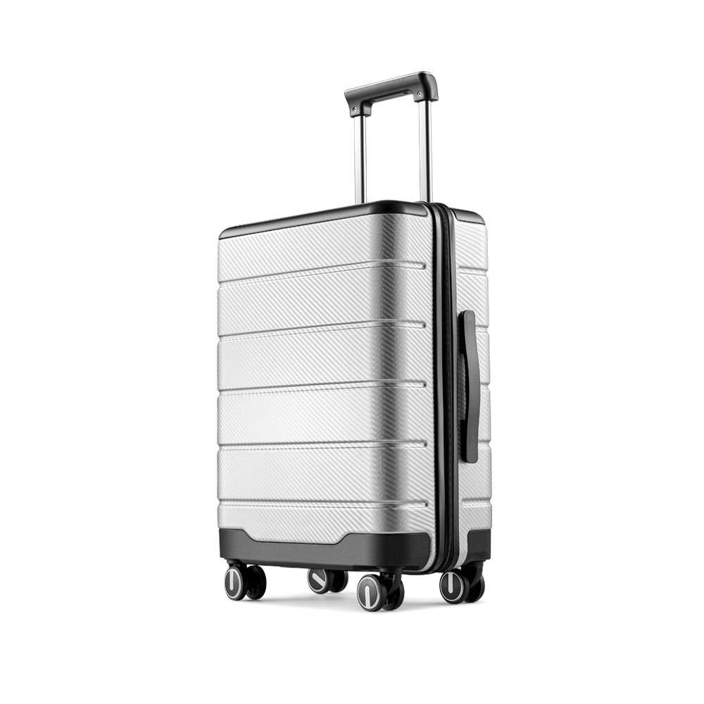 银座高品质商务可称重登机拉杆箱20寸6638拉链箱