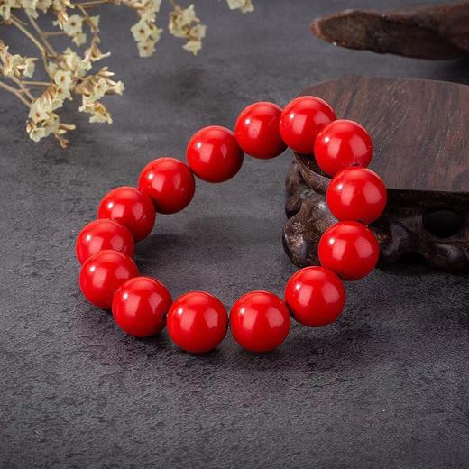 朱砂貔貅手链男士女款手串圆珠红色本命年 商品图6