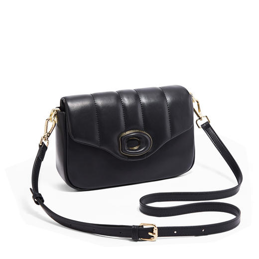 Safiya/索菲娅二层牛皮2022新款小方包单肩包女斜挎包手提包女包SF997006Y 商品图4