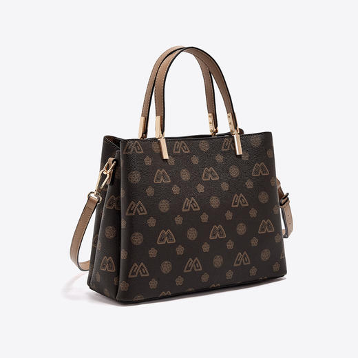 Safiya/索菲娅2022新款印花托特包单肩包包女式斜挎包手提女包SF9151025Y 商品图6