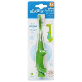 布朗博士恐龙婴幼儿牙刷（浅绿）