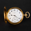 独角鹿西洋古董怀表瑞士钟表世家品牌1920年代18K金珐琅盘怀表 商品缩略图0