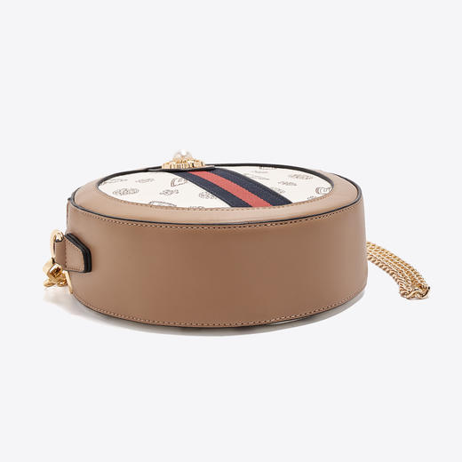 Safiya/索菲娅包包2022新款印花小圆包单肩包女式斜挎包女包SF9158022Y 商品图8