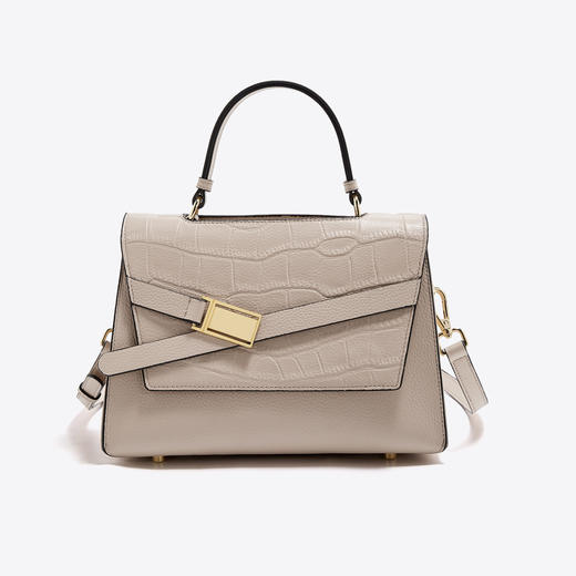 【立减30元】Safiya/索菲娅头层牛皮包包2022新款手提包单肩包女式斜挎包女包SF953016Y 商品图1