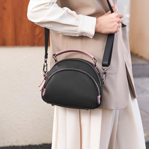 Safiya/索菲娅包包2022新款手提包单肩包女式斜挎包包女包SF9135005Y 商品图3