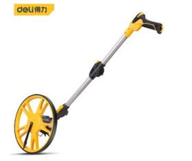 得力DL330112机械轮式测距仪双折叠(黄)