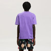 PALM ANGELS 棕榈天使 男士棉质盒子标志印花圆领短袖T恤 紫色 PMAA065F22JER001 3701 商品缩略图2