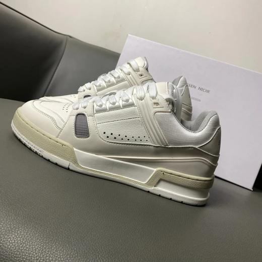 【zf1-7871】羔端复古系列！男子厚底运动小白鞋！！ 商品图2