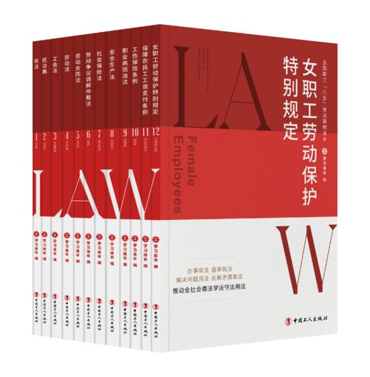 全国职工“八五”普法简明读本 全套共12册 商品图0