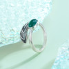 子佩集S925银【初晴】绿绿玉髓戒指【CY762976】2211 商品缩略图4
