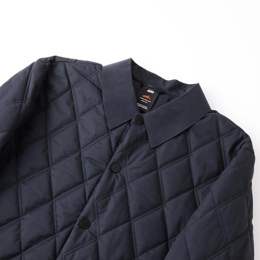 【圈】【新款DK】大依优型大码男装翻领棉衣外套格纹棉袄冬季加肥加大胖子上衣 商品图3