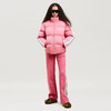 PALM ANGELS 棕榈天使 女士字母徽标印花侧条纹绗缝羽绒服 粉色 PWED014F22FAB001 3001 商品缩略图3