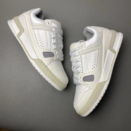 【zf1-7871】羔端复古系列！男子厚底运动小白鞋！！ 商品图1