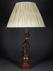 独角鹿西洋古董雕塑大师L.V.Elias ROBERT古典少女青铜雕塑台灯 商品缩略图4
