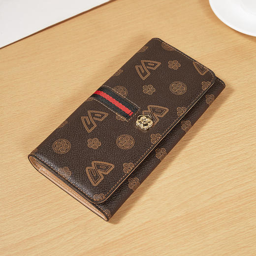 【立减30元】Safiya/索菲娅2022新款印花长款钱包时尚手拿包钱包卡包女包SF200014Y 商品图6