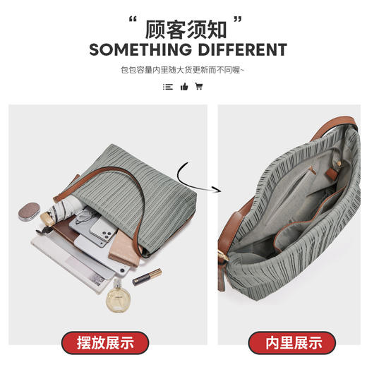 【立减30元】Safiya/索菲娅包包2022新款手提包时尚腋下包托特包单肩包女包SF9151038Y 商品图7