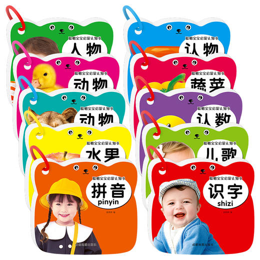 聪明宝宝启蒙认知书(全10册) 商品图0