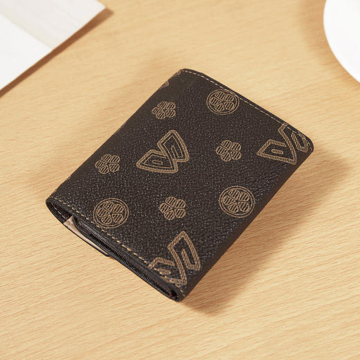 Safiya/索菲娅2022新款复古印花手拿包女式短款零钱包卡包女包SF200012Y 商品图9