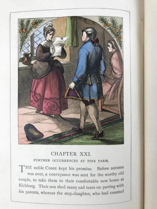 约19世纪后期 花篮：虔诚与真理的胜利 约24幅彩色插图 漆布精装32开 商品图10