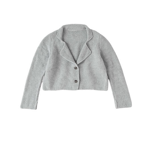 苏苏姐家简约翻领大衣编织线材料包diy解闷手工教程毛线团 商品图4