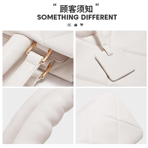 Safiya/索菲娅2022新款水桶包百搭单肩包包女式斜挎包手提包女包SF9151029Y 商品图4