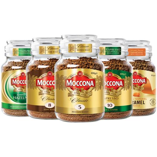 荷兰摩可纳速溶咖啡系列95-100g 冻干锁香随心冲泡 醇正如现磨 022660/022661/022662/022276 商品图0