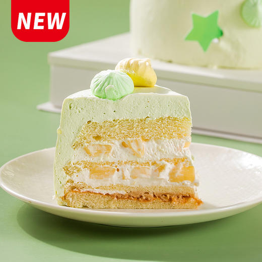 新品【梦想挖掘机】原味布丁鲜奶蛋糕，每个梦想都会超越你的目标，你想要拥有这辆梦想挖掘机蛋糕吗？（福州） 商品图1