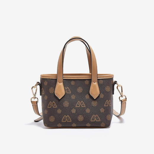 Safiya/索菲娅2022新款印花水桶包单肩包包女式斜挎包手提女包SF9151020Y 商品图1