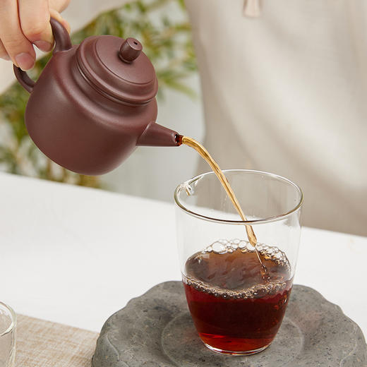 吾皿丨高德钟壶 原矿紫泥 宜兴紫砂壶 约120ml 商品图5