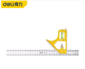 得力DL7300组合角尺(银)