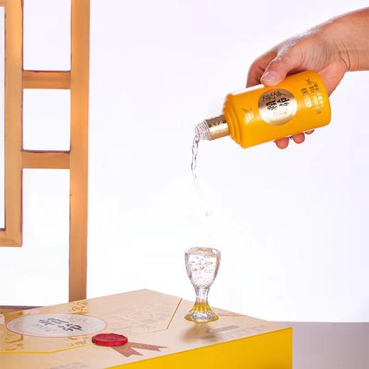 景阳冈赖茆 53度 经历小酱 酱香型 白酒小黄瓶 150ml*4瓶 礼盒 聊城特产 商品图4