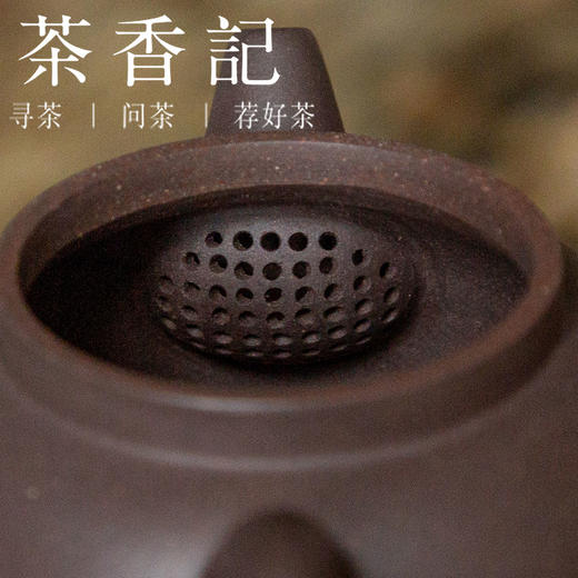 茶香记 紫砂壶 天青泥 摹古具轮珠 泥料珍贵 沉稳古雅 简约实用 商品图2