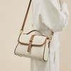 Safiya/索菲娅牛皮2022新款大容量单肩包包女斜挎包手提女SF900072Y 商品缩略图0